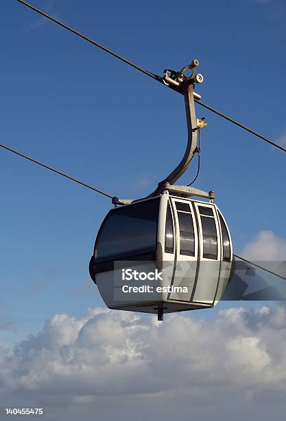 Cablecar Stock Photo - Download Image Now - Aerial View, Architecture, Blue