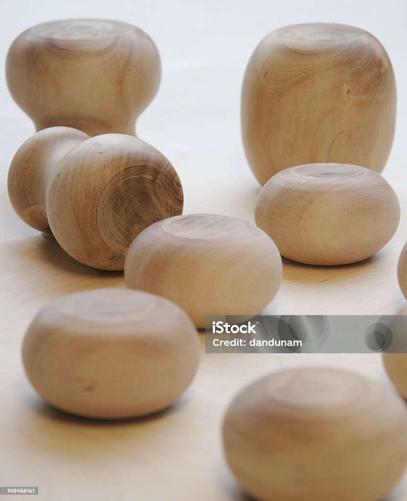 Diversas formas de madera estilo - Foto de stock de Beige libre de derechos