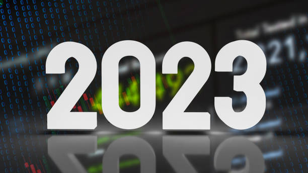 istock The growth number 2023 on business background  3d rendering 1404561849