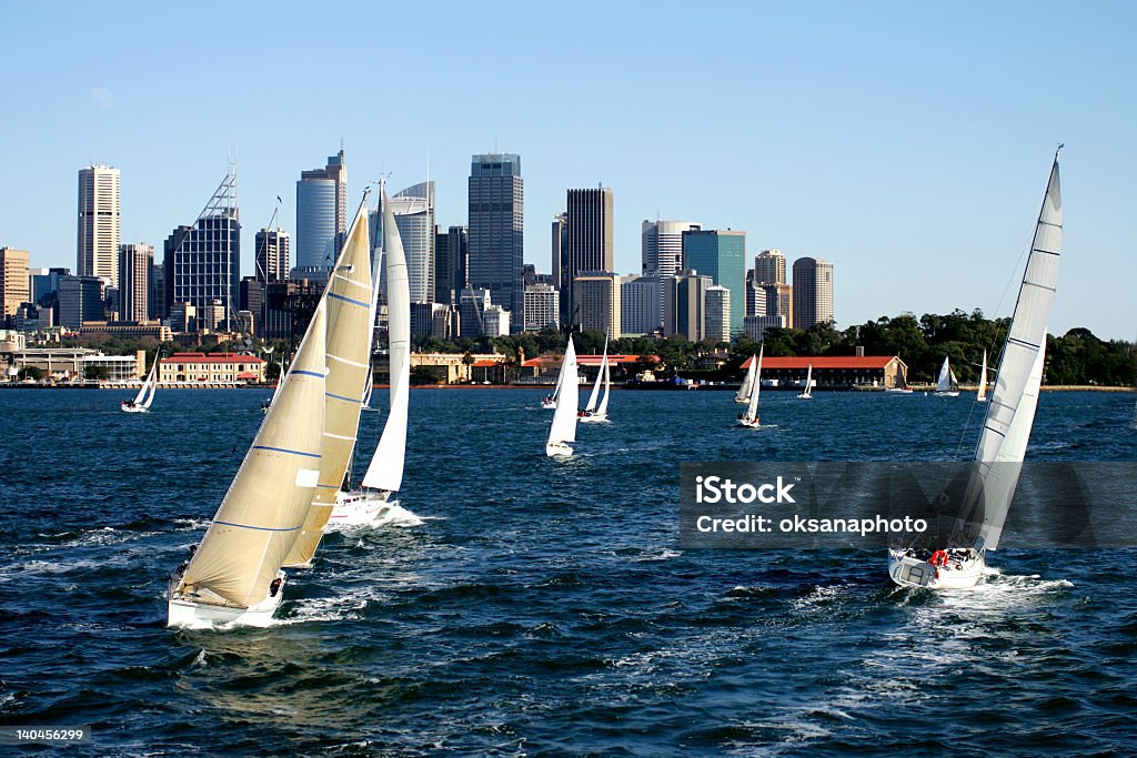 Iate do Regatta - Foto de stock de Austrália royalty-free