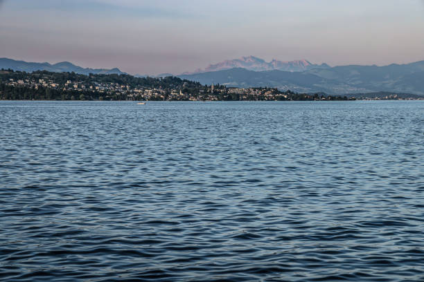 istock Lake Zurich at dusk 1404563128