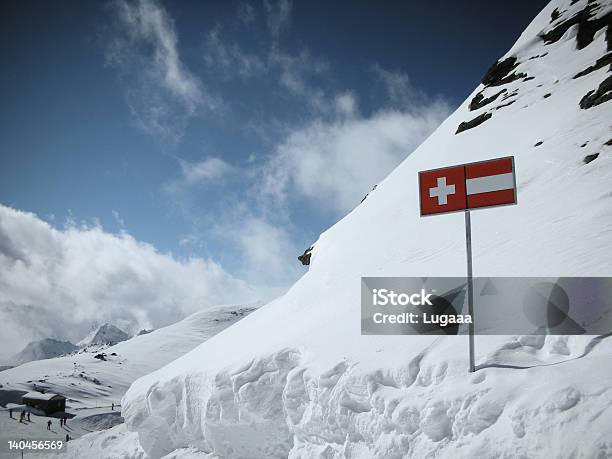 Confine Internazionale - Fotografie stock e altre immagini di Svizzera - Svizzera, Austria, Frontiera nazionale