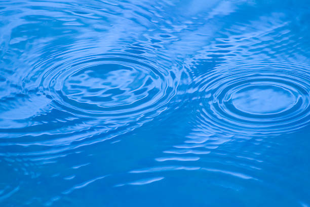 Water Circles stock photo