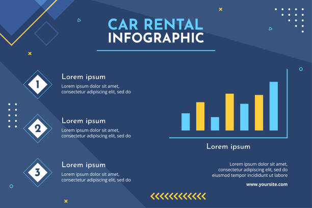istock Car Rental Social Media Infographic Template Flat Cartoon Background Vector Illustration 1404569955