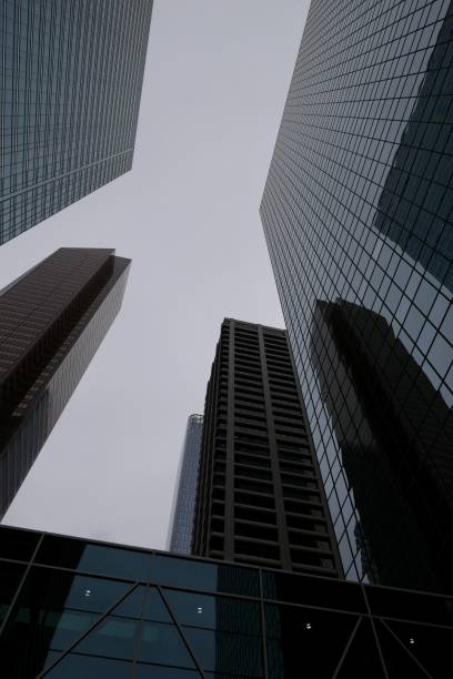 istock Skyscrapers against Blue Sky 1404574365
