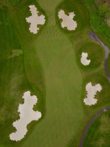 istock Aerial view of Westchester County golf course 1404576721