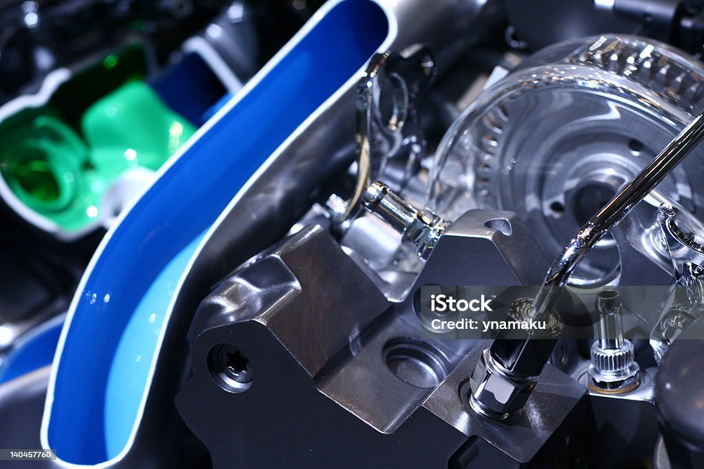 Engine Car Engine Hydrogen Stock Photo