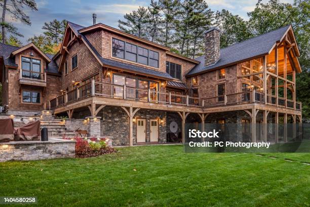 Extreme Luxury And Entertaining Area Of Home Stock Photo - Download Image Now - Architecture, Building Exterior, Color Image