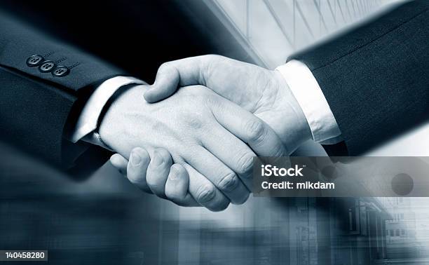 Professional Business Handshake In An Office Stock Photo - Download Image Now - Achievement, Adult, Agreement