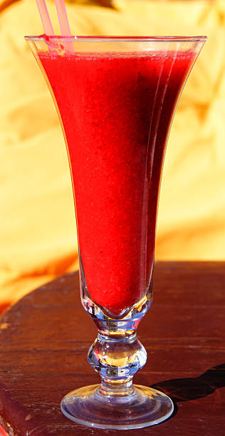 Strawberry Smoothie stock photo