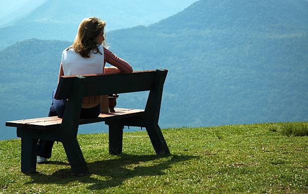 istock woman looking to the past 140458531