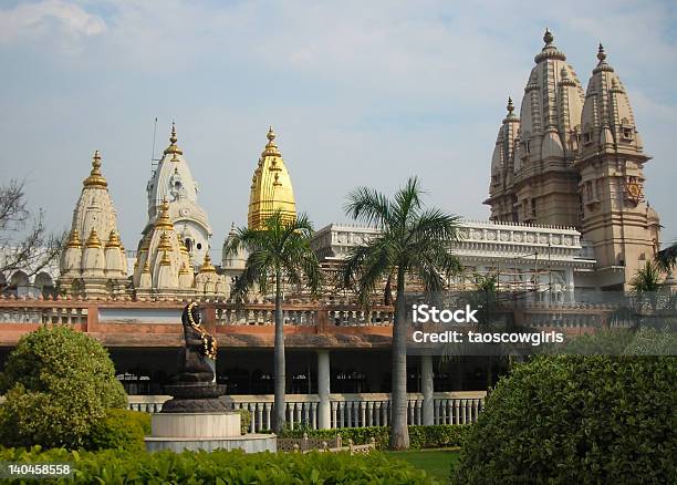 Templo Hindú Mandir Delhi Foto de stock y más banco de imágenes de Delhi - Delhi, Brahmán, Ciudades capitales