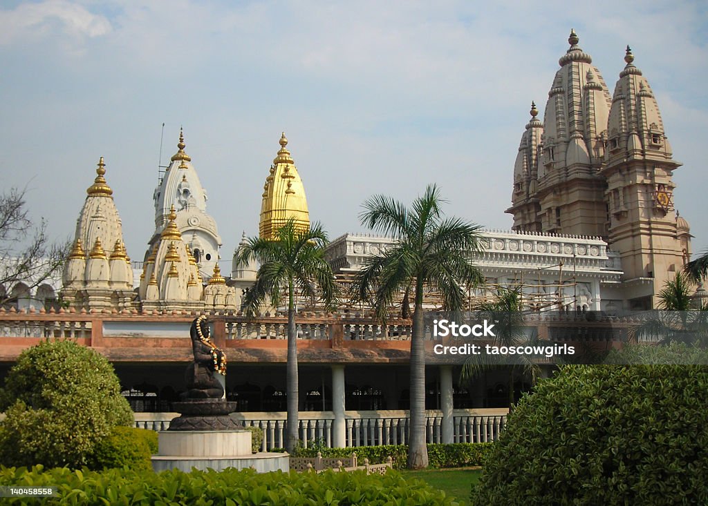 Delhi templo Hindu Mandir - Foto de stock de Deli royalty-free