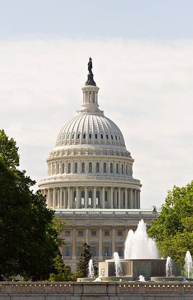 istock Capitol with Fountains 140458561