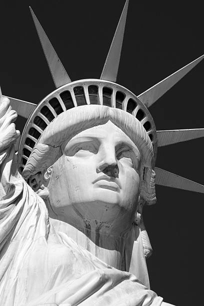 istock B&W Statue of Liberty Image 140458744