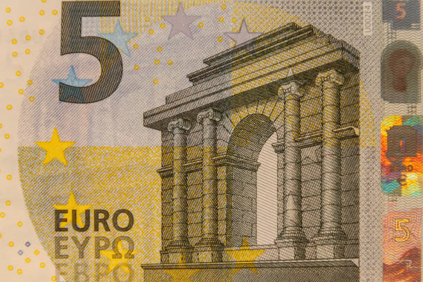 istock Macro shot of five euro banknote 1404593323