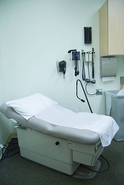 istock Medical bed ready for check up 140459360