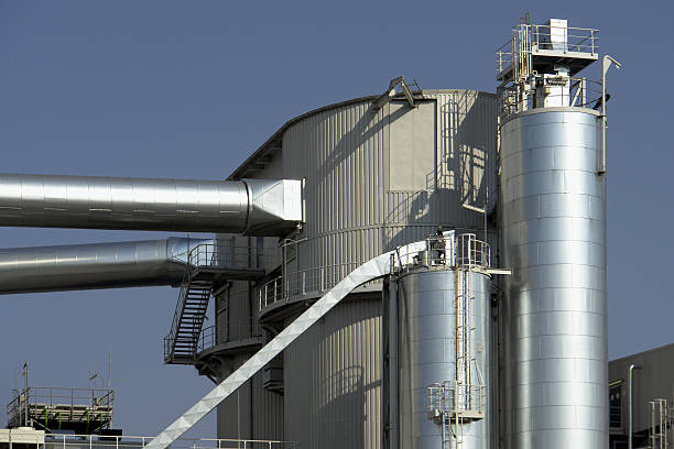 istock Waste incineration plant, detail 140459589