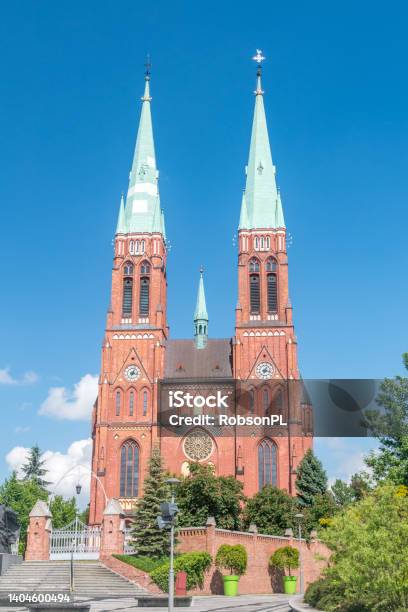 Roman Catholic Basilica Of Saint Anthony In Rybnik Poland Stock Photo - Download Image Now
