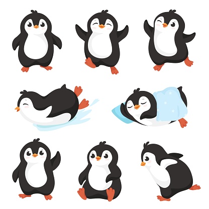 Penguin Mascot Thumbs UP Clipart Images