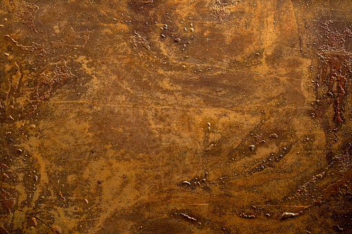 Natural abstract background, rusty grunge metallic surface.