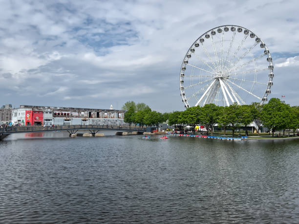 istock Old Montreal's Ferris wheel 1404603865