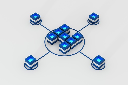 Data Center, Network Server, Connection, Database