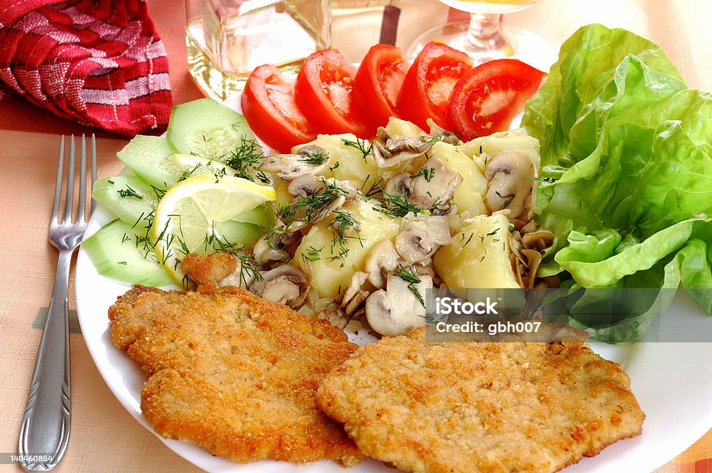 La cena - Foto de stock de Ajo libre de derechos