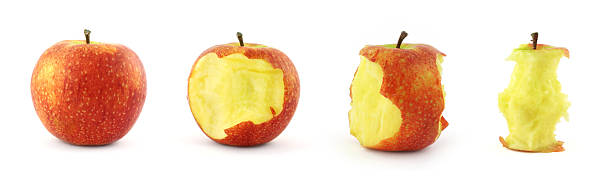 istock stages of eating apple 140460933