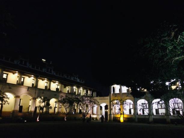 istock Lawang sewu is an office building located across from Tugu Muda, Semarang City, Central Java, Indonesia, which was built as the head office of the Nederlandsch-Indische Spoorweg Maatschappij. 1404610344