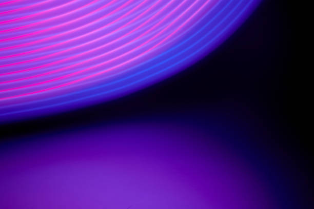 istock Abstract light trails painting background 1404614381