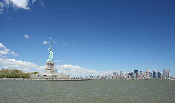 istock Statue of Liberty and Manhattan skyline 140461630