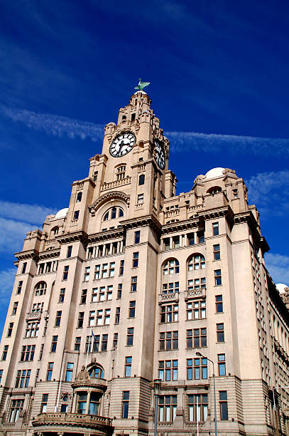istock Liverpool Royal Liver Building with Liverbird 140461763