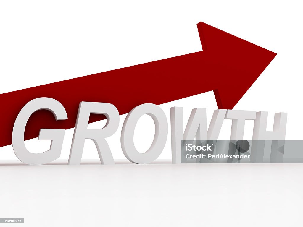 Placa de crescimento - Foto de stock de Conceito royalty-free