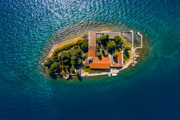 istock St. George Island. Drone. Aerial view 1404621833