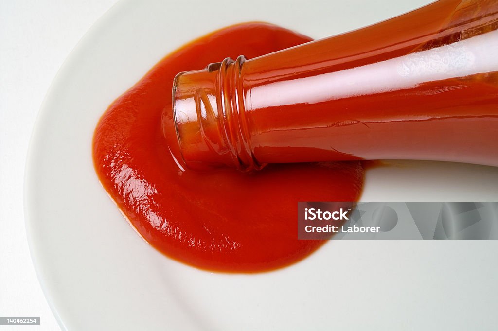 Ketchup (1 - Lizenzfrei Essgeschirr Stock-Foto