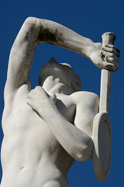 istock tennis player modern sculpture 140462257