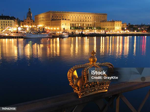 Il Palazzo Reale Di Stoccolma - Fotografie stock e altre immagini di Castello - Castello, Stoccolma, Svezia