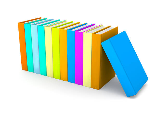 istock Row of colored Books 140462707