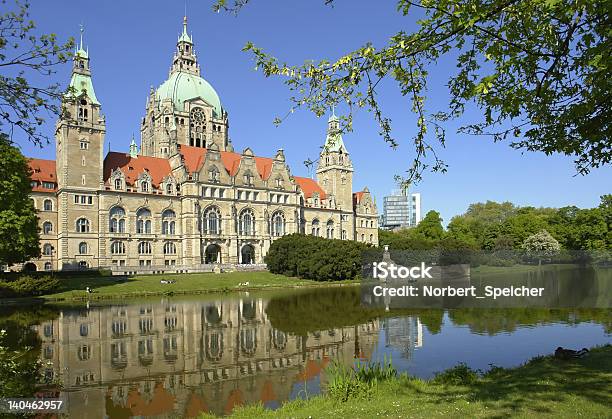 Foto de Prefeitura De Hanover Na Alemanha e mais fotos de stock de Alemanha - Alemanha, Arquitetura, Azul