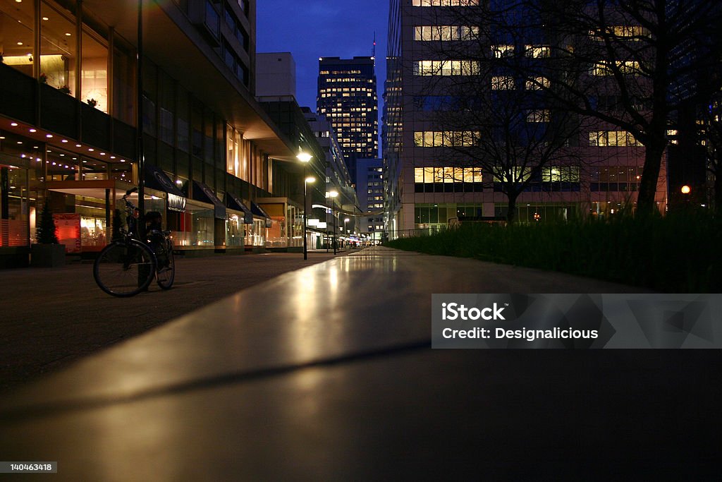 El centro de la ciudad, paisaje urbano de Rotterdam centro comercial - Foto de stock de Rótterdam libre de derechos