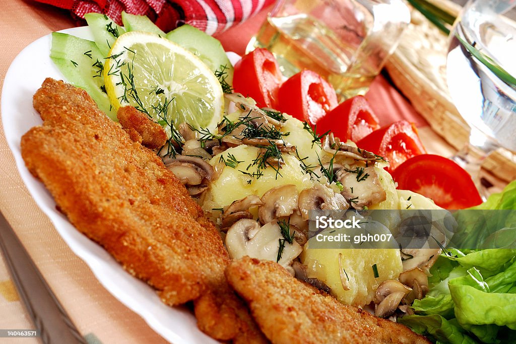 - Abendessen - Lizenzfrei Bratengericht Stock-Foto