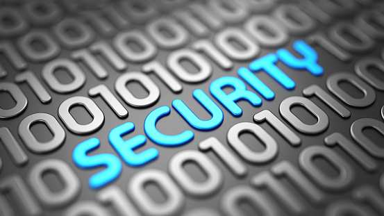 Security And Binary Code Big Data With Binary Computer Code Hacker ...