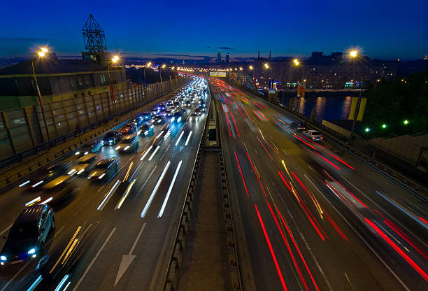 istock Moscow traffic at dusk 140464334