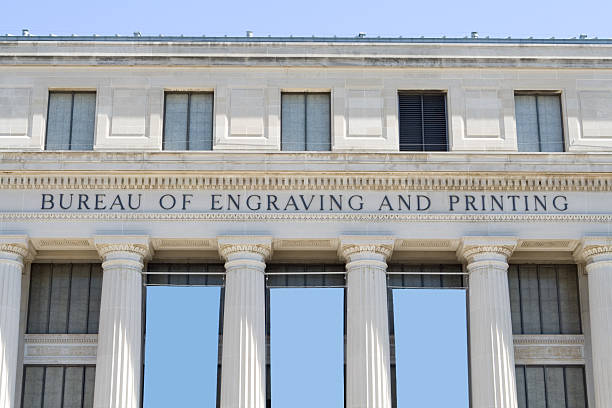 istock Bureau of Engraving and Printing Building Washington DC 140464555