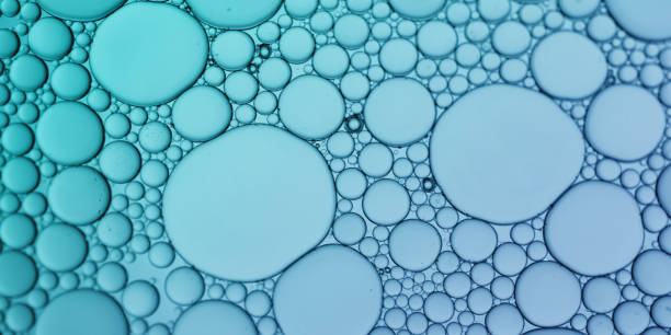 istock Oil and water bubbles 1404646177