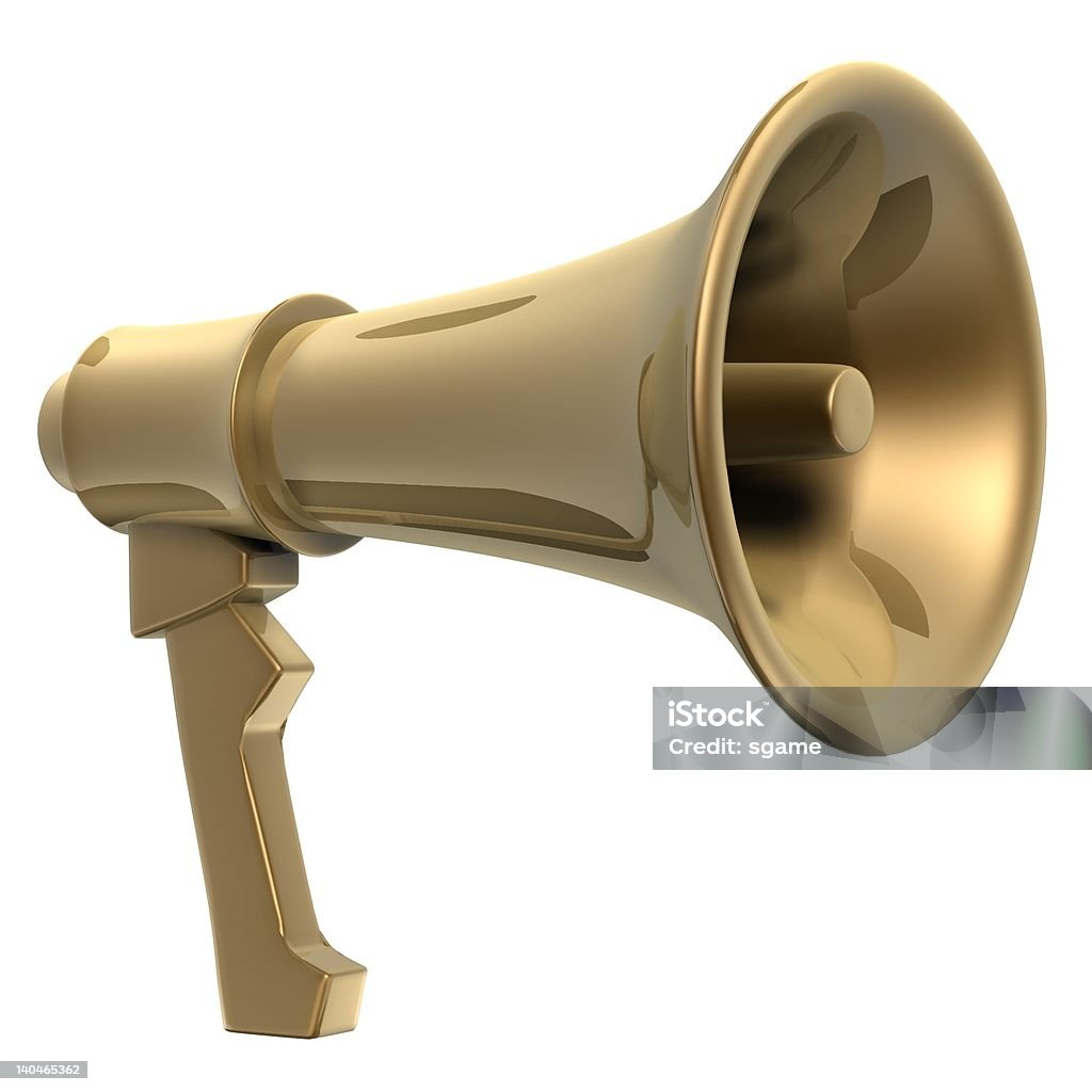 Megafone - Royalty-free Megafone Foto de stock