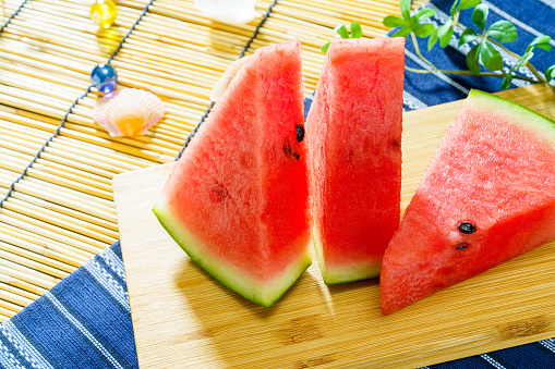 Fresh and delicious watermelon