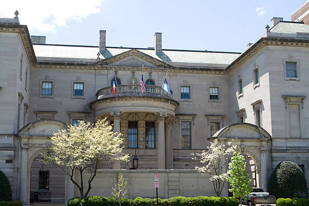 Second Italian Renaissance Revival Style Urban Palace, Embassy, Washington DC