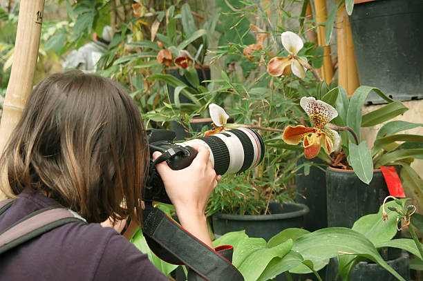 istock photographer in tropic garden 140465826